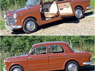 FIAT 1100 SALON 1961 BYTTE GERNE