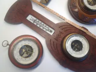 Antikke barometre mv
