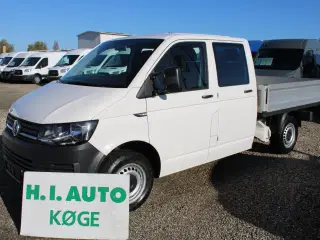 VW Transporter 2,0 TDi 150 Mandskabsvogn m/lad 4Motion