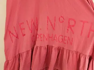 Pink jersey kjole