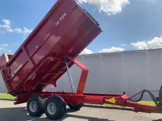 Tinaz 14 tons bagtipvogne Ny model XL og konisk kasse