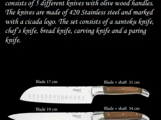 Laguiole knivsæt