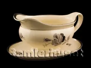 Sort Rose Sauceskål