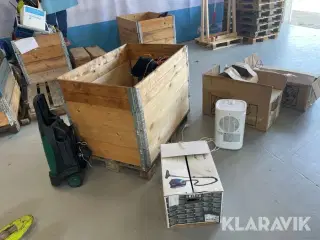 Blandet Lot af diverse støvsugere 12 styk