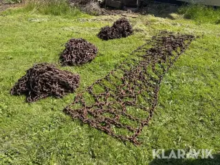 Kæder til skovmaskine 4 styk.