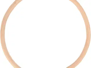 Bambusring 15,3 cm til kreative DIY-projekter