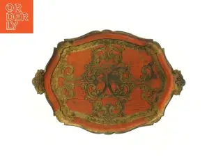 Dekorativ bakke med mønster (str. 51x34,5 cm)