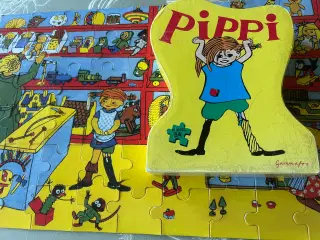 Puslespil med Pipi Langstrømpe