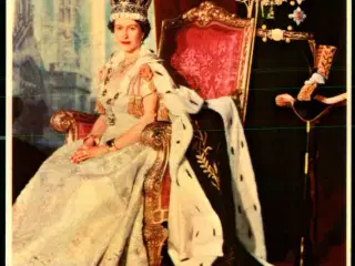 Coronation - Dronning Elizabeth  II - Prince Philip - Ubrugt