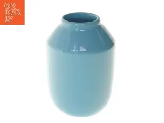 Blå vase 10 cm fra Flying Tiger (str. 10 cm)