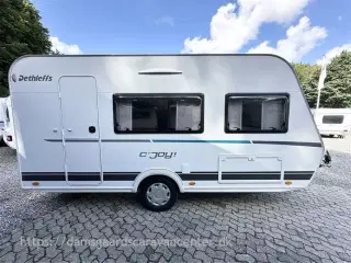 2021 - Dethleffs C joy 420   Dobbeltseng - Fortelt