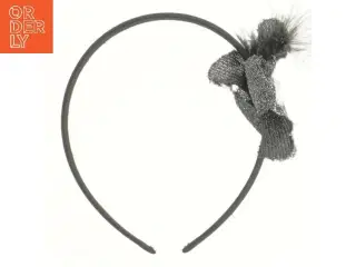 Hårbøjle med glimmerpynt (str. Ø 12 cm)