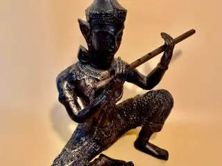 Buddha figur håndstøbt af bronze