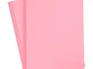 Karton, A4, ark 210x297 mm, 210 g, mørk rosa, 10ark/ 1 pk.