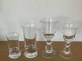 Holmegaard glas - Nr. 5 og Charlotte Amalie