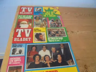 5 TV-blade fra Billed Bladet 1977-1987  God stand