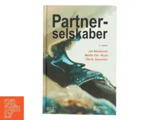 Partnerselskaber af Jan Børjesson (Bog)