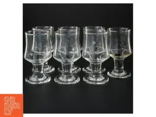 Sæt af 7 glas (str. H 11,5 cm, ø. 6 cm)