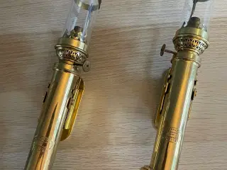 2 små petroleumslamper