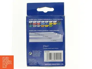 Dymo label Laminated fra Brother (str. 12 x 7 cm)