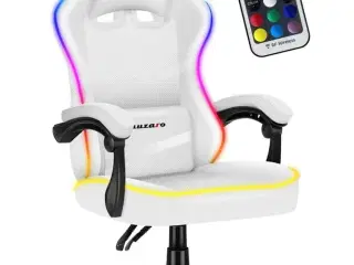 Gamerstol Huzaro Force 4.4 RGB – Hvid
