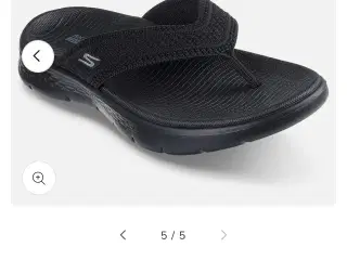 Skechers GO Walk Flex sandal sort str. 36