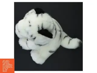 Hvid tiger tøjdyr (str. 18 cm)