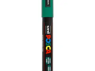 Posca Tusch PC-5M Grøn 2,5 mm - Alsidig og Hurtigtørrende