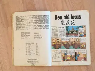 Tintins oplevelser - Den blå lotus
