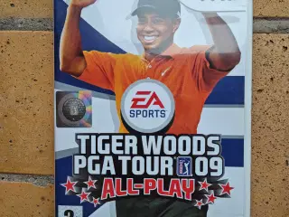 Nintendo Wii Golf Spil Tiger Woods PGA Tour 09 All