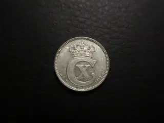 25 øre 1917 sølv kv. 1+