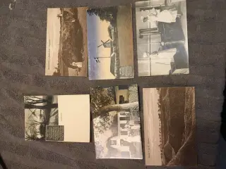 5 flotte gamle postkort fra dybbøl 