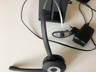 Jabra trådløst headsæt til fastnet telefon