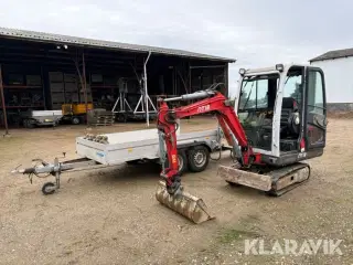 Gravemaskine inkl trailer Impodan NT18