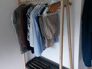 Torino Tøjstativ, MDF/kejsertræ