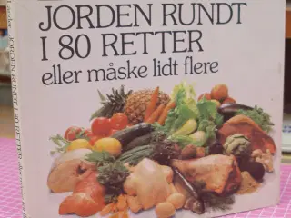 Jorden rundt i 80 retter eller måske lidt flere