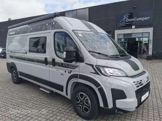 2024 - Chausson V594 Max   Flot nyt design - van med to dobbeltsenge på tværs i køjesystem. 2,2, L motor , 140 HK, articpakke, solcelle og markise m.m.