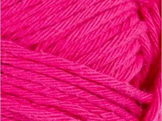 Højkvalitets Pink Bomuldsgarn 8/8 - 50g