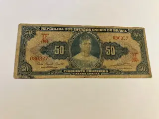 50 Cruzeiros Brazil