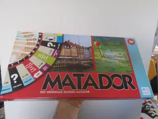 UBRUGT Matador Brætspil med København på forsiden