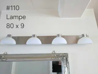 Væglampe - god over spejl