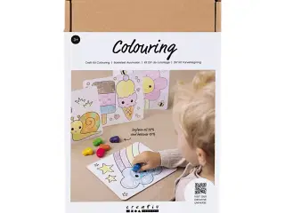 DIY Farvelægningskit til Børn - Miljøvenligt Sæt