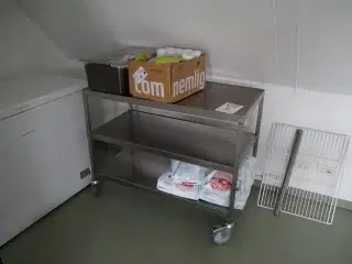 Arbejdsbord på hjul