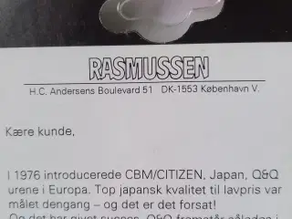 Q & Q armbåndsur - nyt
