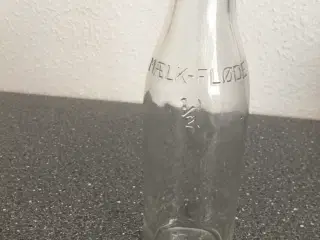 Gammel retro mælkeflaske 