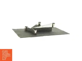 Lysestage til 4 lys fra Georg Jensen (str. L 25 cm)