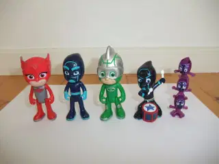 Pyjamasheltene Figurer