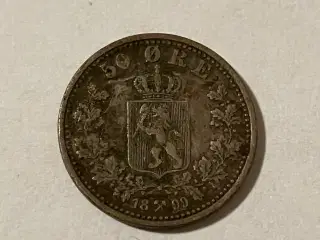 50 Øre 1899 Norge