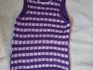 Vest håndstrik str. XL