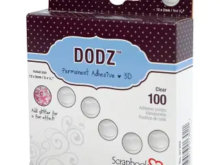 Dodz Klæbepunkter 12 mm - 100 stk. til stærk vedhæftning